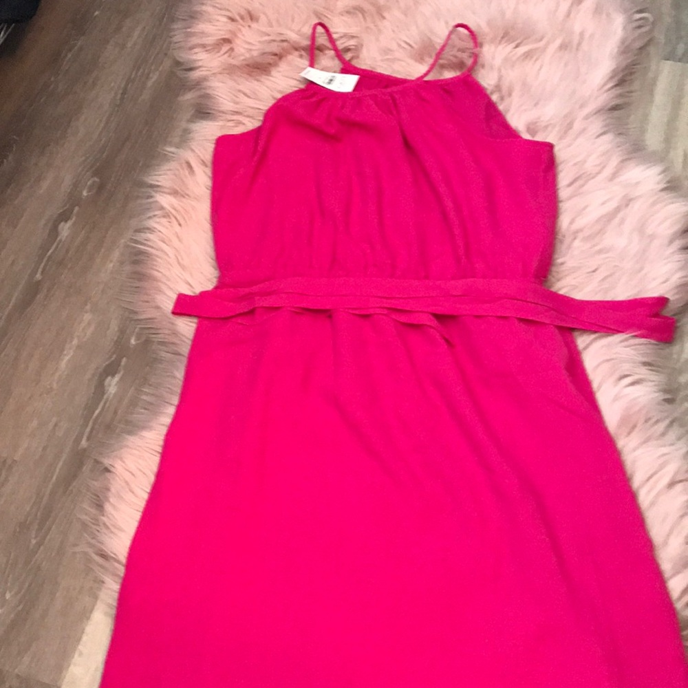 Brand new! Loft Hot pink dress